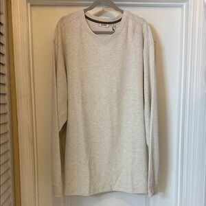Men's Beige Long Sleeve Thermal